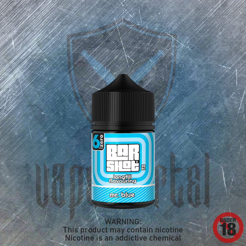 Bar Salts: Mr Blue MTL/Nic Salt Longfill