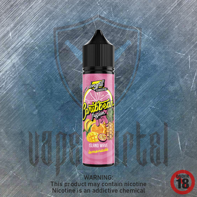 Caribbean Fusion: Island Wave Lemonade MTL/Nic Salt Longfill