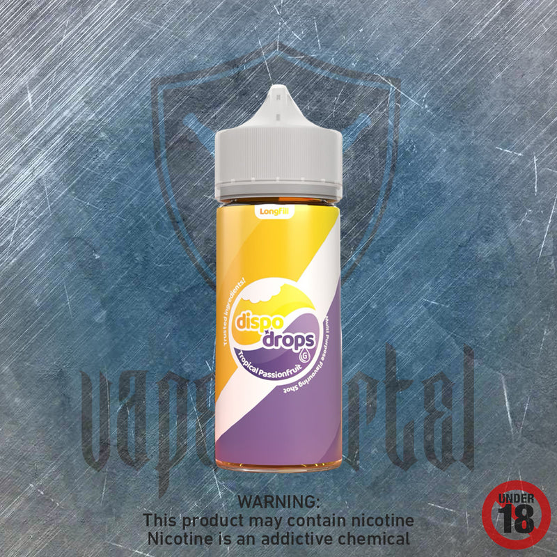 Dispo Drops: Tropical Passionfruit Longfill