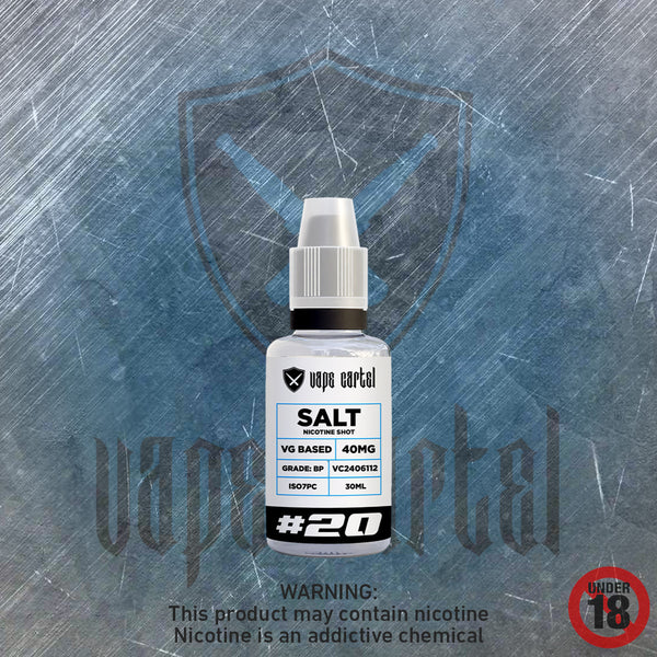 Longfill Salt Nic Shot 30ml